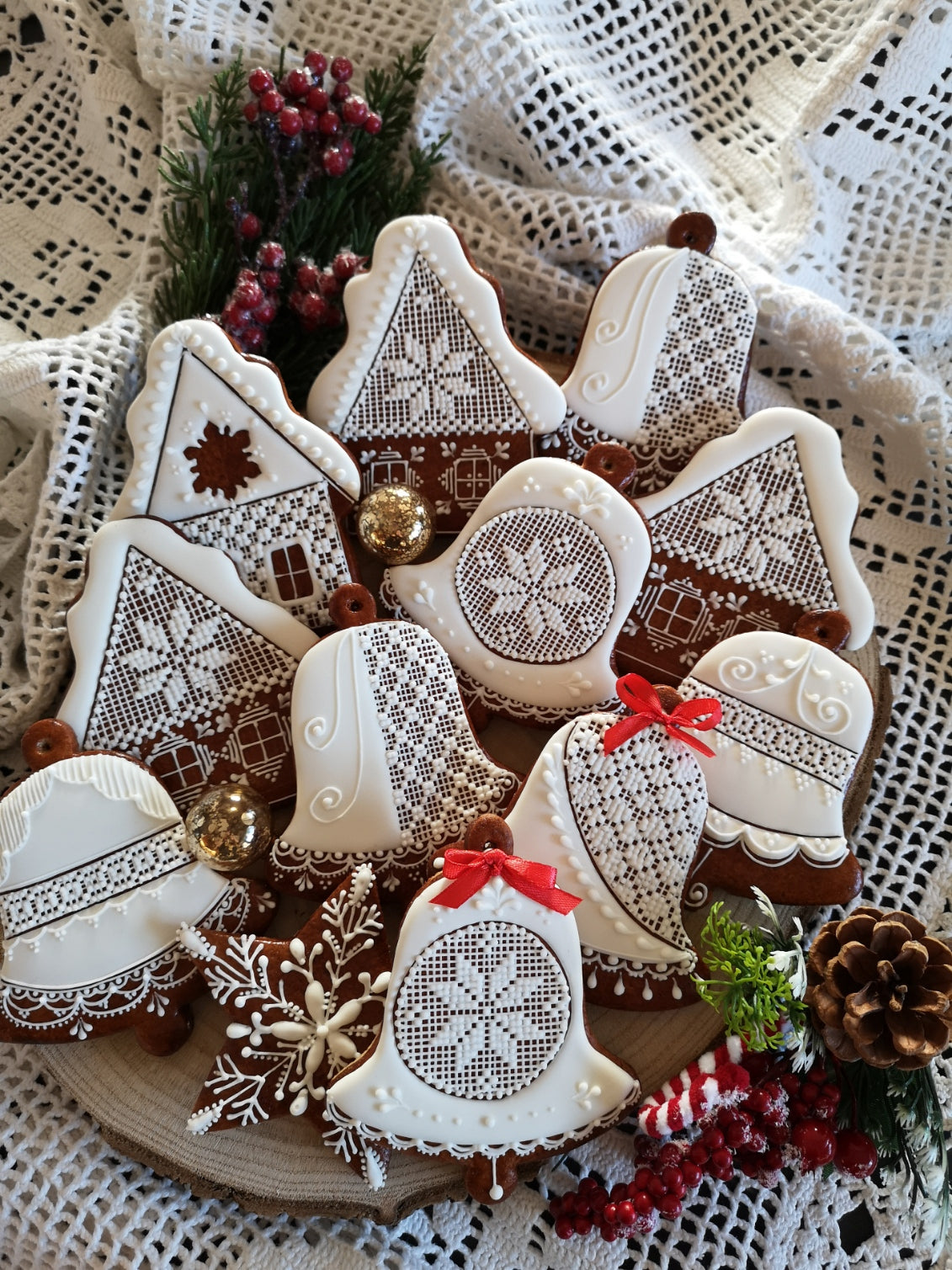 Ručně zdobený perník jako dárek