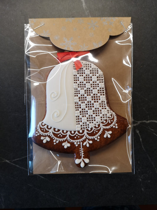 Vánoční zvoneček z perníku