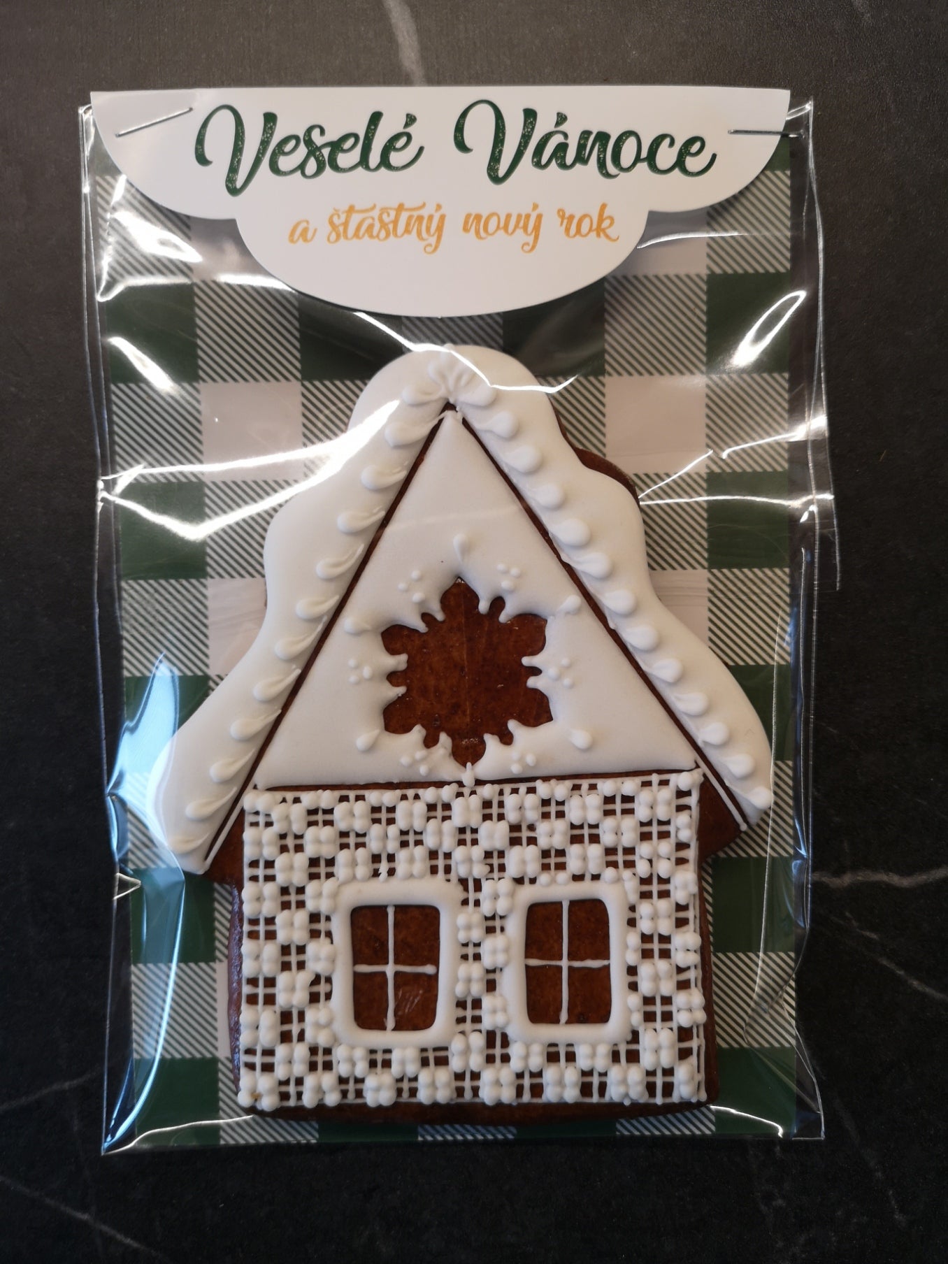 Vánoční chaloupka z perníku