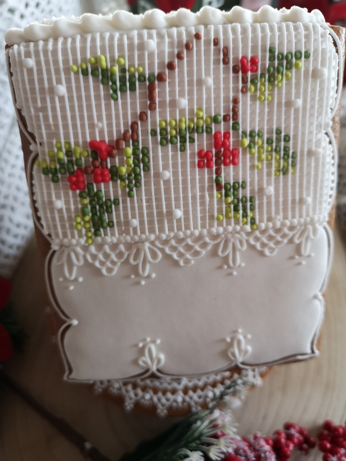 Detail zdobení chaloupky