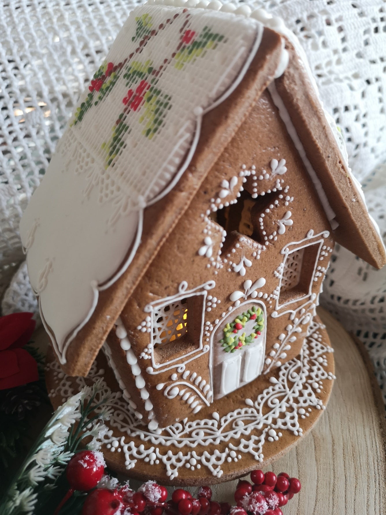 Perníková vánoční chaloupka